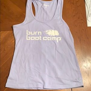 Burn Boot Camp Lavender tank